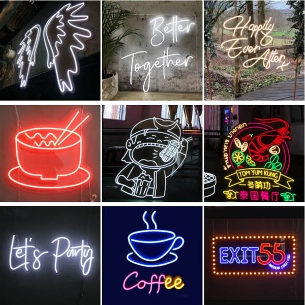 Customized Led Wall Neon Light Signs for Advertising(553397747)