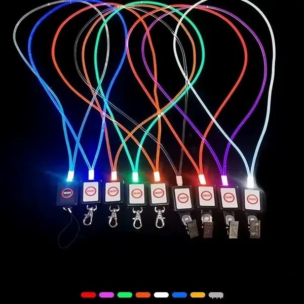 Led Light Up Neon Necklace Neck Lanyard(555927407)